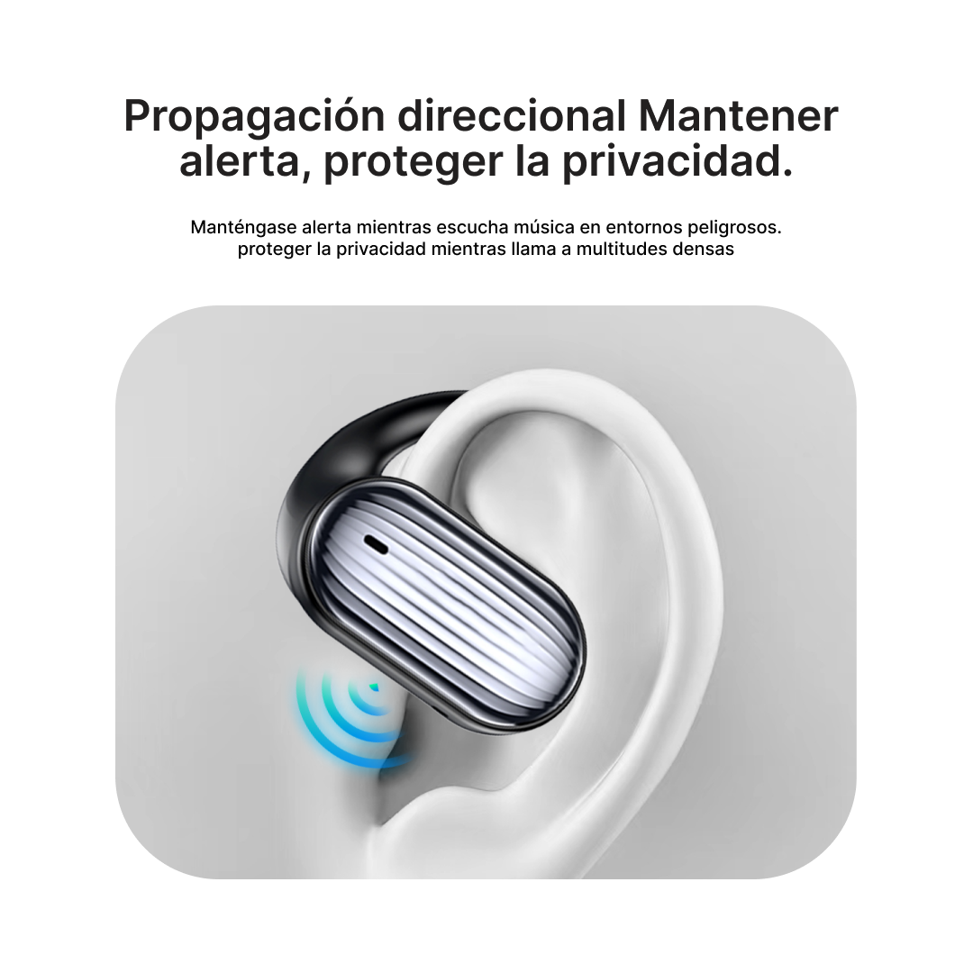 Auriculares Bluetooth 5.3 Auriculares Abiertos con Sonido Estéreo y Larga Autonomía -BH011 - Yesmart