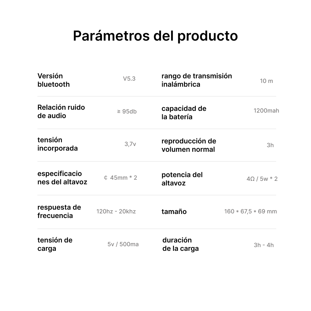 Sistema de Sonido Bluetooth con Función de Manos Libres, Reproducción de Música y FM BS013 - Yesmart