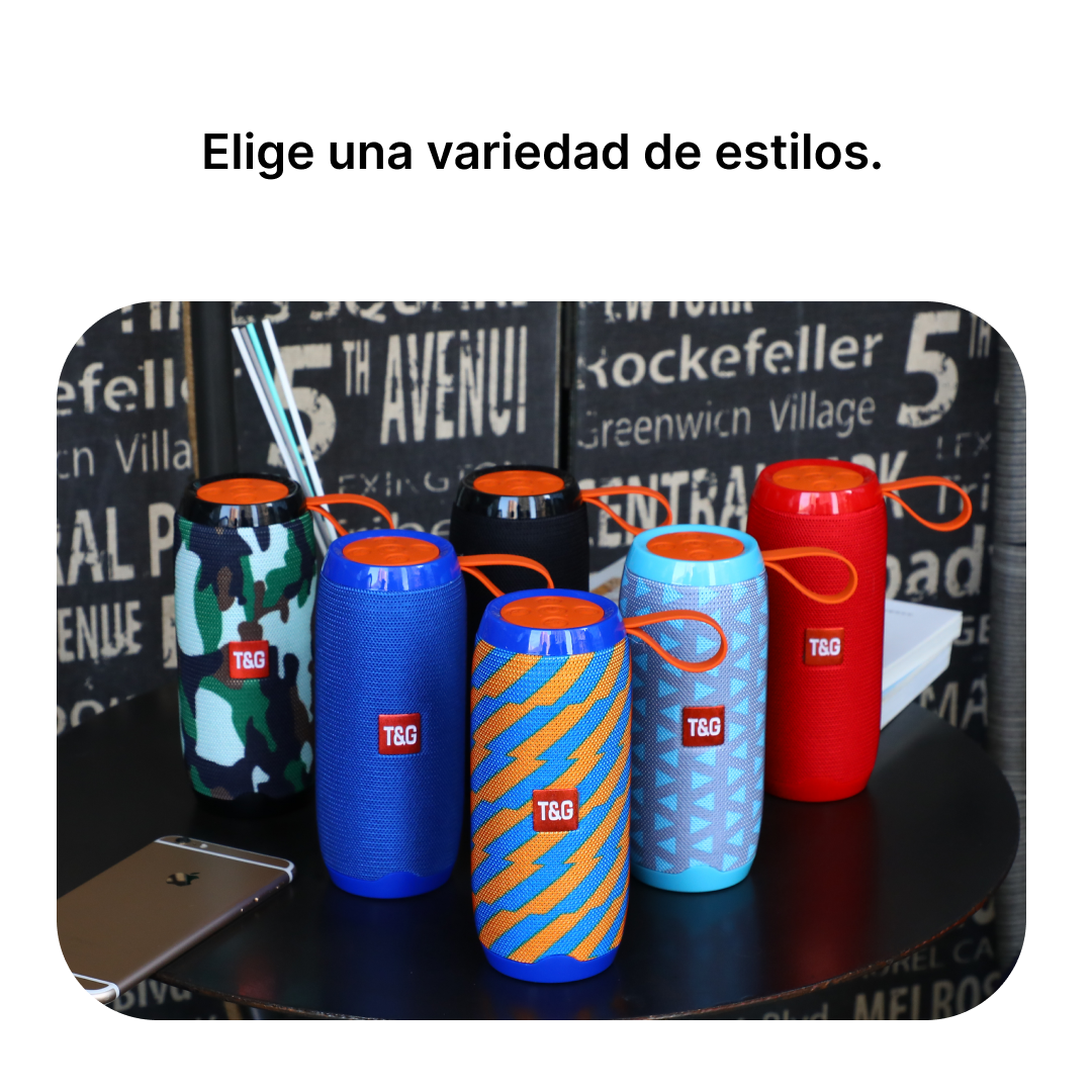 Sistema de Sonido Bluetooth con Función de Manos Libres, Reproducción de Música y FM BS013 - Yesmart