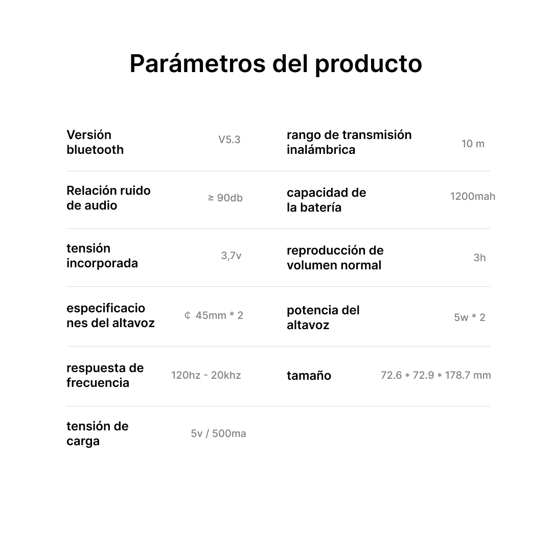 Altavoz Bluetooth con FM, LED Multicolor y Conexión de Audio BS016 - Yesmart