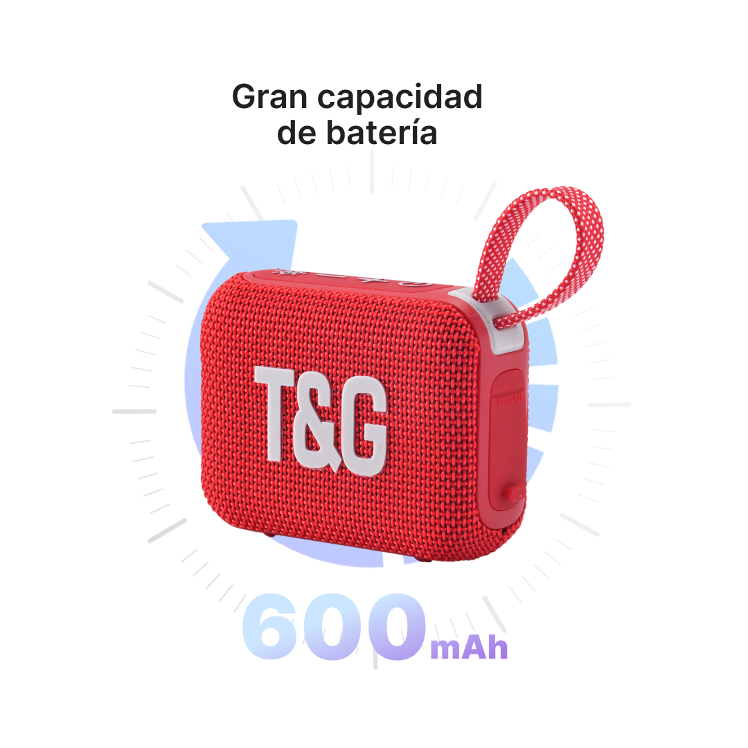 Altavoz Bluetooth V5.3 con LED Multicolor, FM y TWS -BS011 - Yesmart