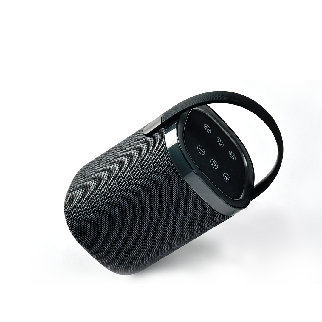 Altavoz Bluetooth inalámbrico al aire libre camping deslumbrante altavoz ajustable soporte de radio FM tarjeta TF -BS004 - Yesmart