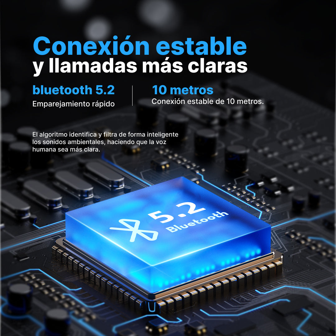 Auriculares Bluetooth 5.2 Bone Conduction, Alta Calidad de Sonido, Larga Duración y Resistencia al Agua IPX5 -BC004 - Yesmart