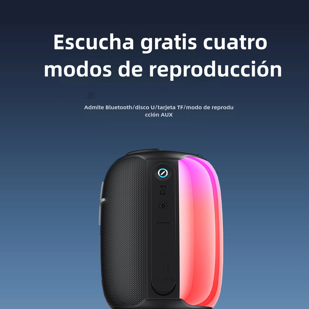 Altavoz Bluetooth luz ajustable soporte Tf card Speaker box -BS006 - Yesmart