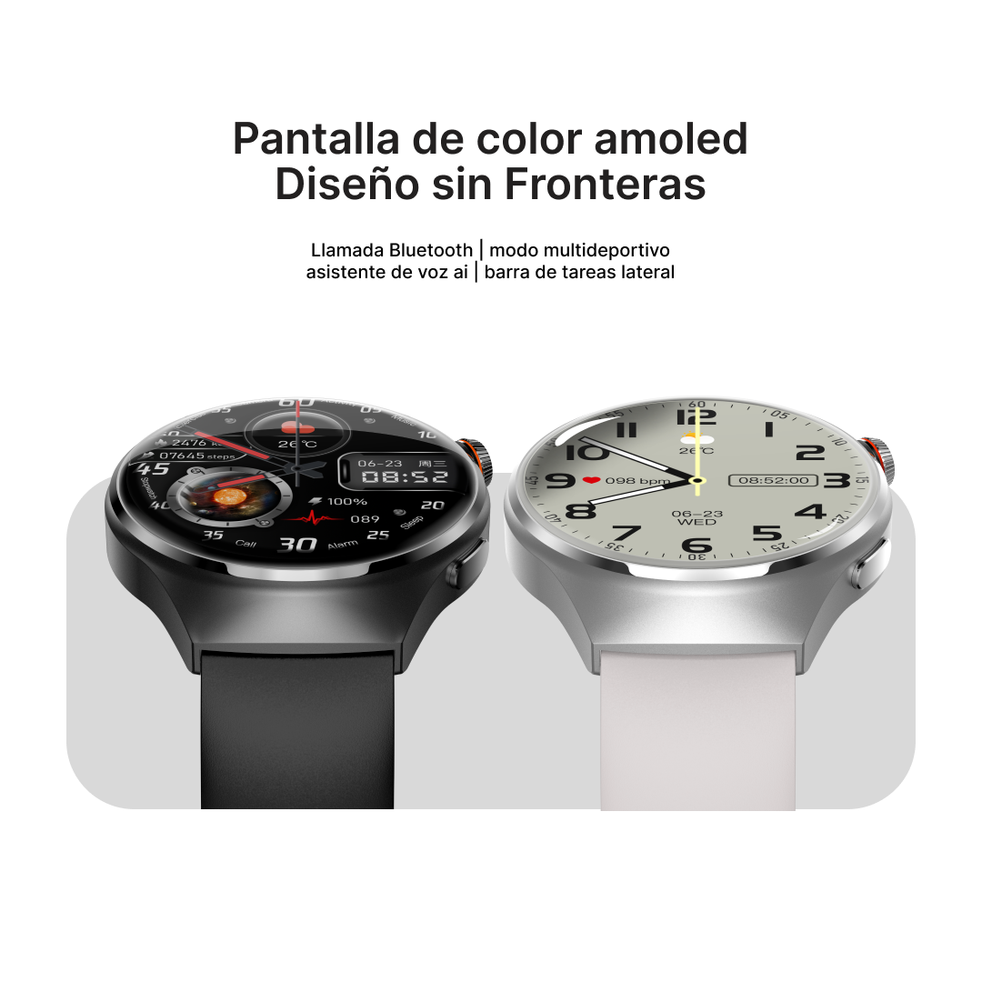 Reloj inteligente con Carcasa de Alta Calidad, Salud Integral, Llamadas Bluetooth y Resistencia al Agua -SW014 - Yesmart
