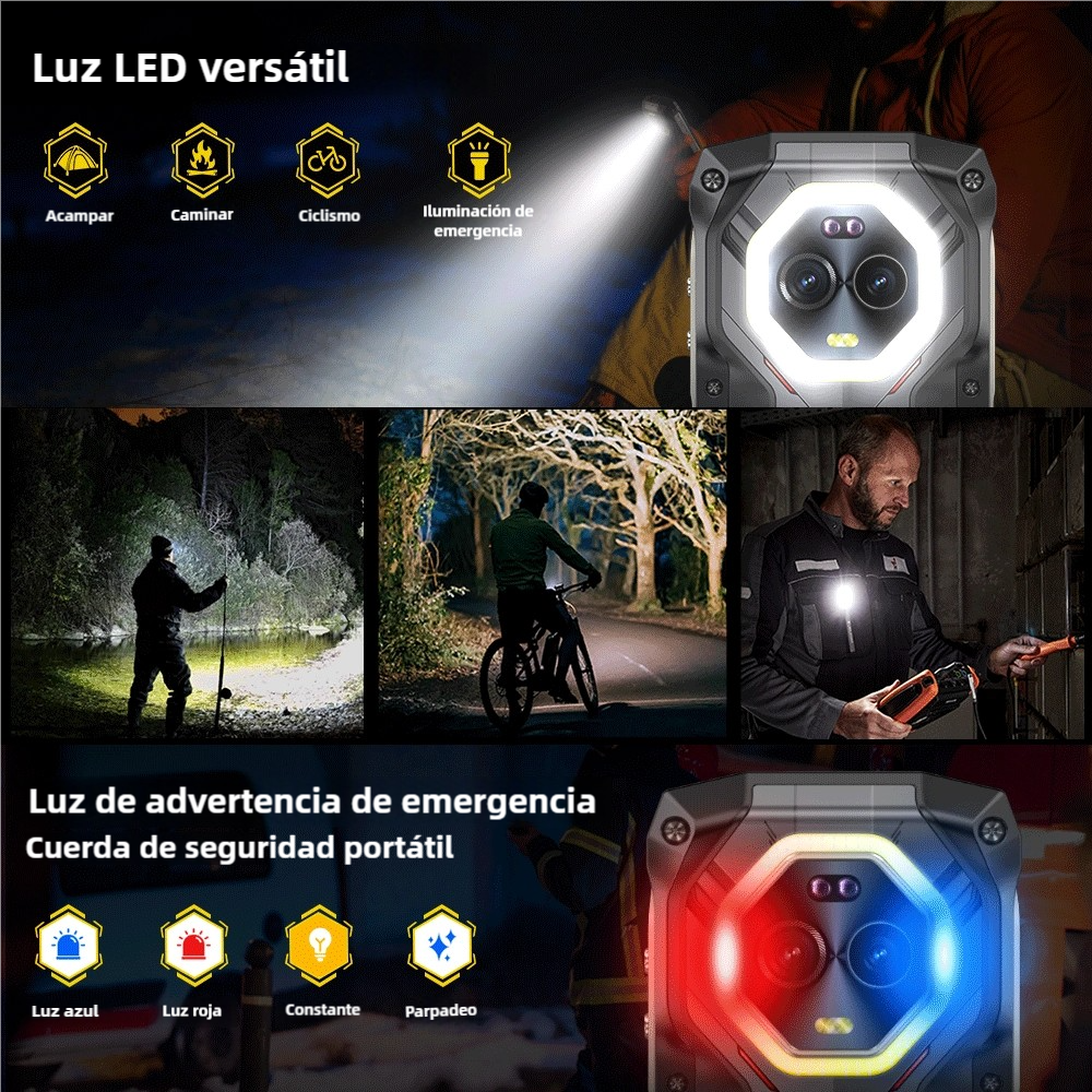 Teléfono inteligente Ulefone Armor Mini 20 Pro 5G 4.7" Rugged Phone, 64MP Night Camera, Android 14 Smartphone, 6200mAh Battery, LED Light -SP001 - Yesmart