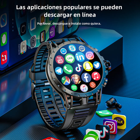 Reloj Inteligente 4G AMOLED con Cámara, GPS y Conectividad Bluetooth SW036 - Yesmart