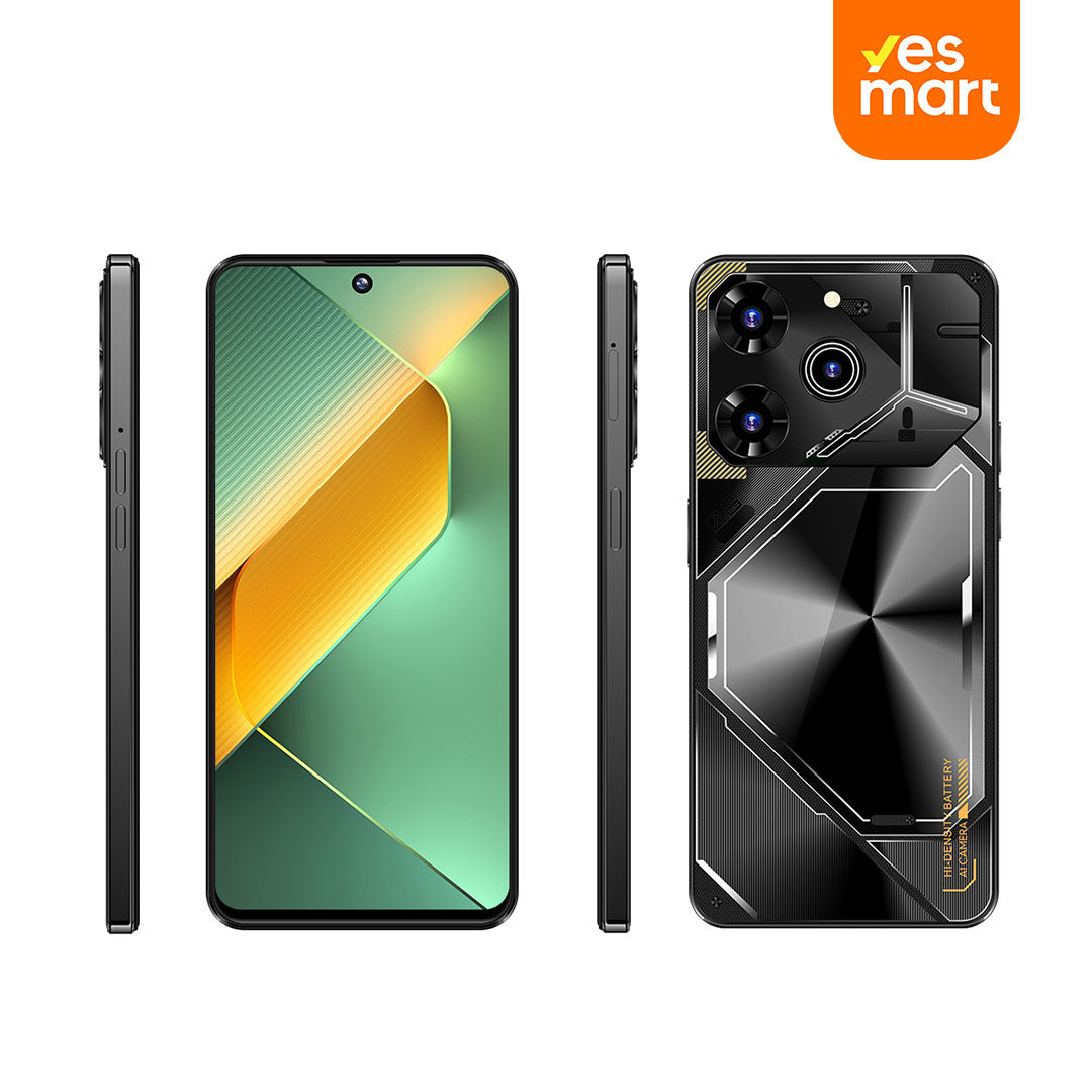 Teléfono inteligente Teléfono Móvil 3G Android 8.1, 6.6", 2GB+16GB, Carga Rápida 10W, Reloj Inteligente con Reconocimiento Facial -SP005