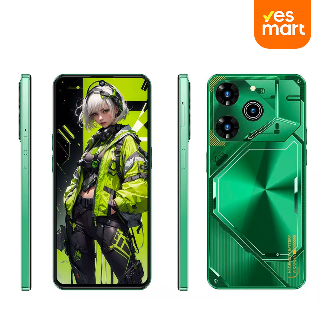 Teléfono inteligente Teléfono Móvil 3G Android 8.1, 6.6", 2GB+16GB, Carga Rápida 10W, Reloj Inteligente con Reconocimiento Facial -SP005