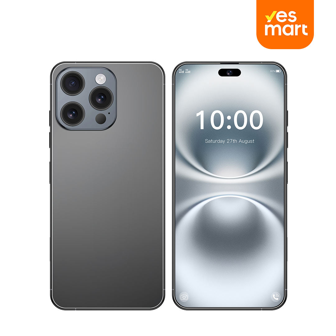 Teléfono inteligente Android 14, 3+64GB, 6.6" Pantalla, Cámara 240MP+80MP, Batería 4000mAh, Procesador Snapdragon -SP004