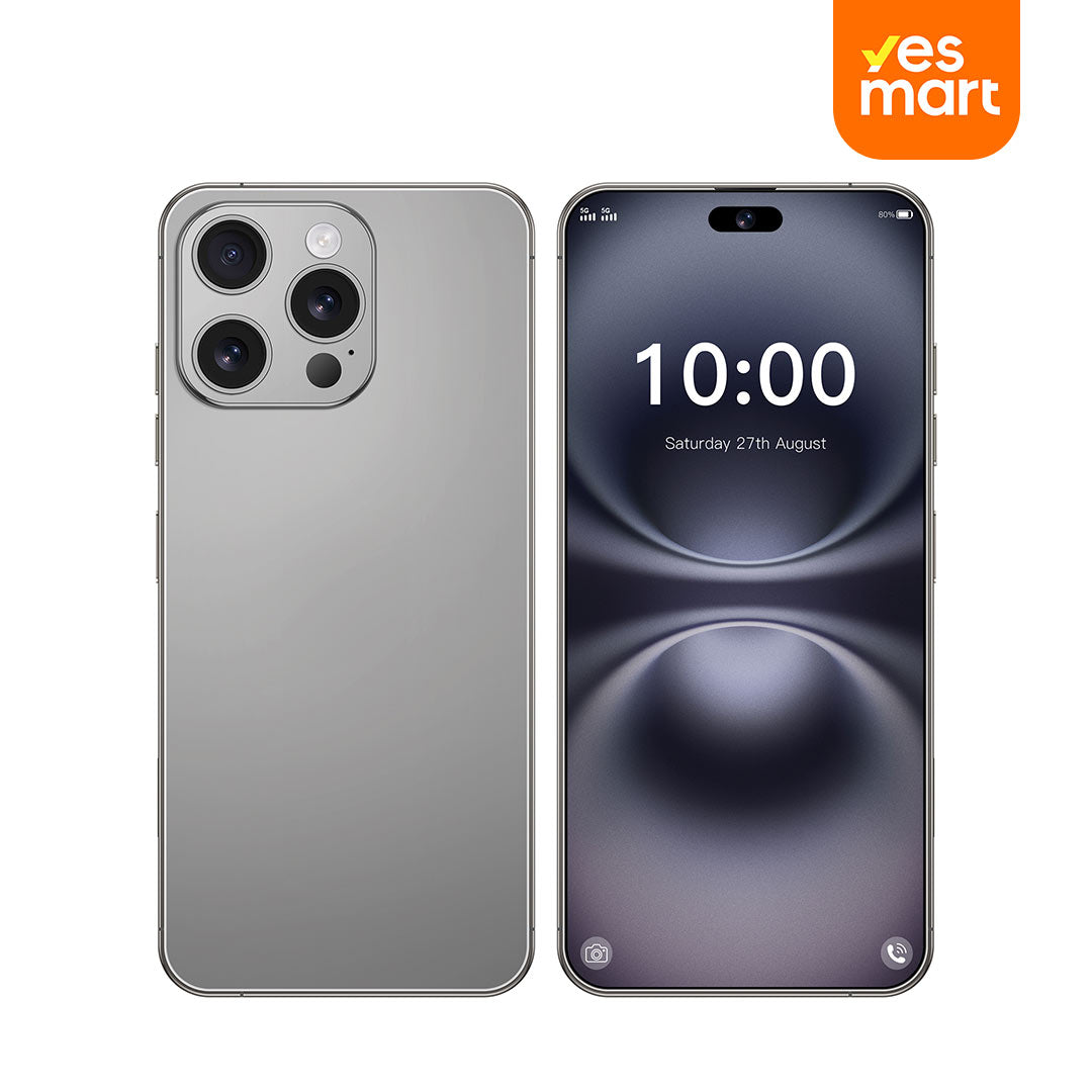 Teléfono inteligente Android 14, 3+64GB, 6.6" Pantalla, Cámara 240MP+80MP, Batería 4000mAh, Procesador Snapdragon -SP004