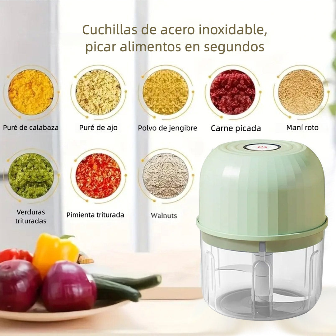 Picadora de verduras, utensilio de cocina, picadora de ajo, picadora de verduras pequeña, picadora de cebolla portátil