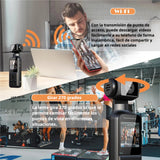 Cámara Corporal 4K con Micrófono Externo y Rotación de 270° - Cámara Compacta para Actividades al Aire Libre y Uso Personal – CC011