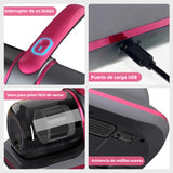 Aspiradora de Mano Inalámbrica para Cama - Limpieza Eficaz de Colchones, Sofás y Más, Con Succión Potente 8KPa, Filtro HEPA Lavable, Esterilización UV - AE003