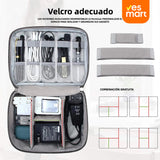Bolsillo Organizador para Electrónica de Viaje, Bolsa Impermeable para Cables y Accesorios AH004