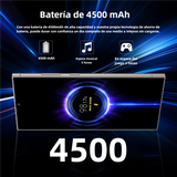 Teléfono inteligente Android 14, 4GB+128GB ROM, 240MP+80MP, Pantalla 6.6", Batería 4500mAh, Dual SIM Desbloqueado -SP003 - Yesmart