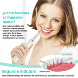 Limpiador Ultrasónico de Placa para Dientes, Removedor de Manchas Dentales con Luz LED, Kit para Blanqueo de Dientes para Niños y Adultos, 3 Modos - CS001