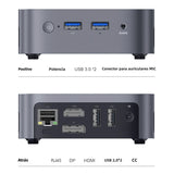 Ninkear Mini PC MBOX 11, Intel Twin Lake N150, 16GB RAM, 512GB SSD, Windows 11, Pantalla Doble 4K, WiFi 5, Bluetooth 5.0