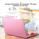 Laptop 15.6 Pulgadas Ultraligera con Pantalla IPS Full HD, Procesador Intel N5095,, Ideal para Estudio y Oficina