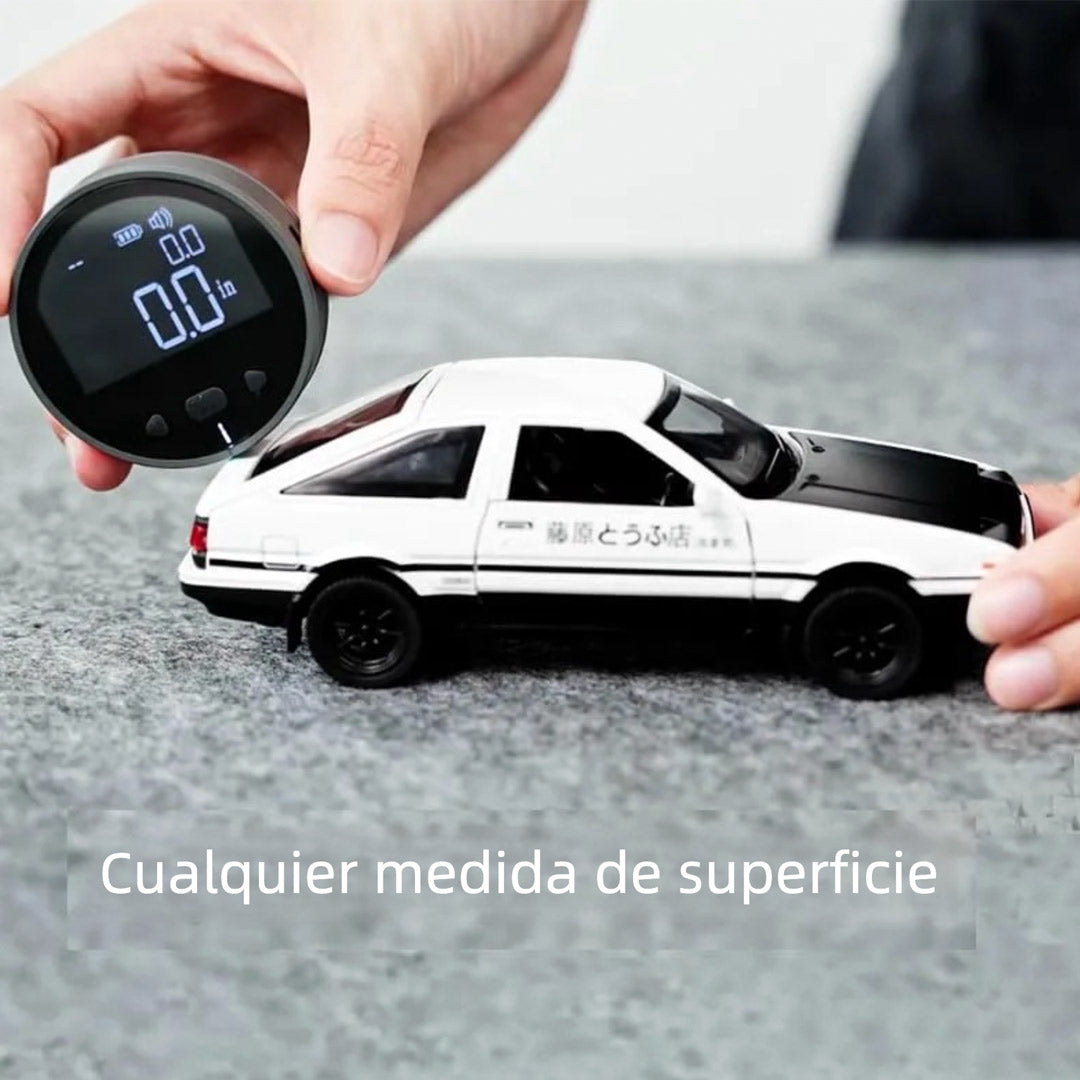 Cinta Métrica Digital Electrónica 324 Pies con Pantalla LCD – Regla Inteligente Recargable para Medición de Superficies Planas y Curvas - HE004