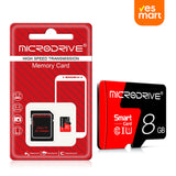 128GB TF Tarjeta de Memoria Ultra Rápida U3 C10 con Adaptador - TM002