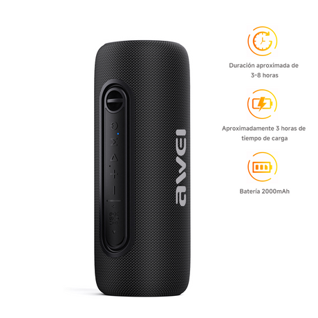 Altavoz Bluetooth RGB luz LED ajustable soporte TF tarjeta - BS002 - Yesmart