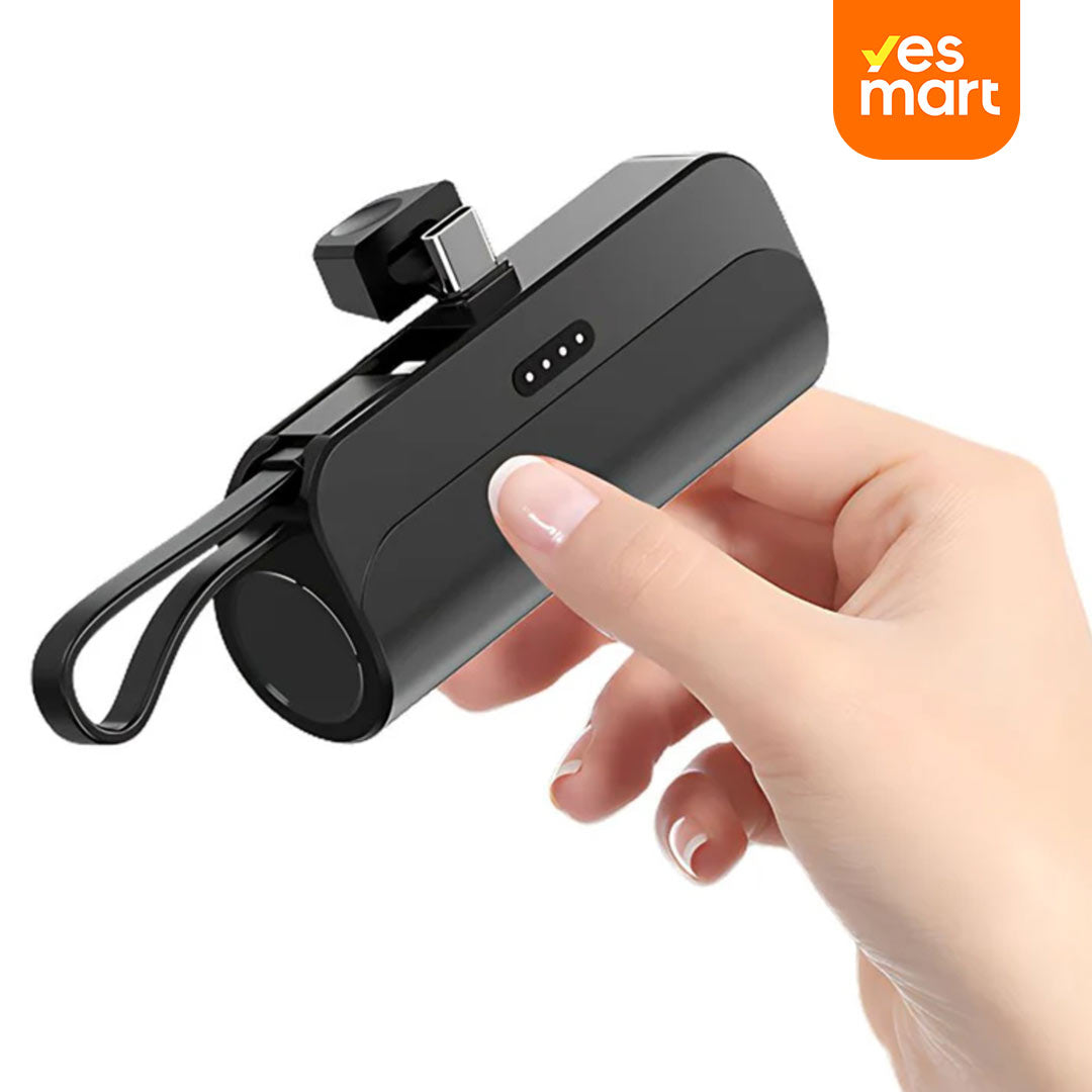 Power Bank Portátil 10,000mAh con Carga Rápida Tipo-C - Cargador para Teléfonos, Ideal para Viajes y Uso Diario BP002