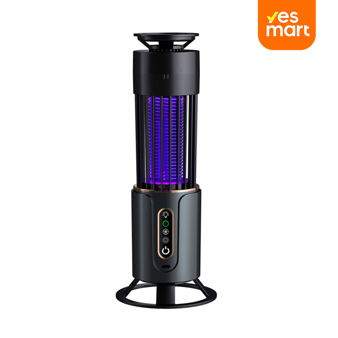 Lámpara Asesina de Mosquitos Recargable por USB 2-en-1, Versátil para Colgar o Colocar Horizontal - Ideal para Hogar, Oficina y RV - CL003