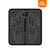Masajeador de Pies Portátil – Alivio Relajante con 6 Modos, Pulso Profundo, 15 Minutos de Masaje Personalizado, Pantalla y Control Fácil – PR005