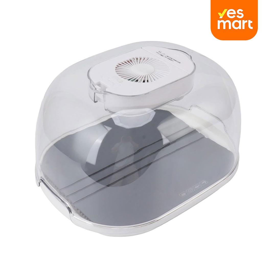 Bandeja Descongeladora USB para Carne con Bandeja de Drenaje y Tapa - AH003