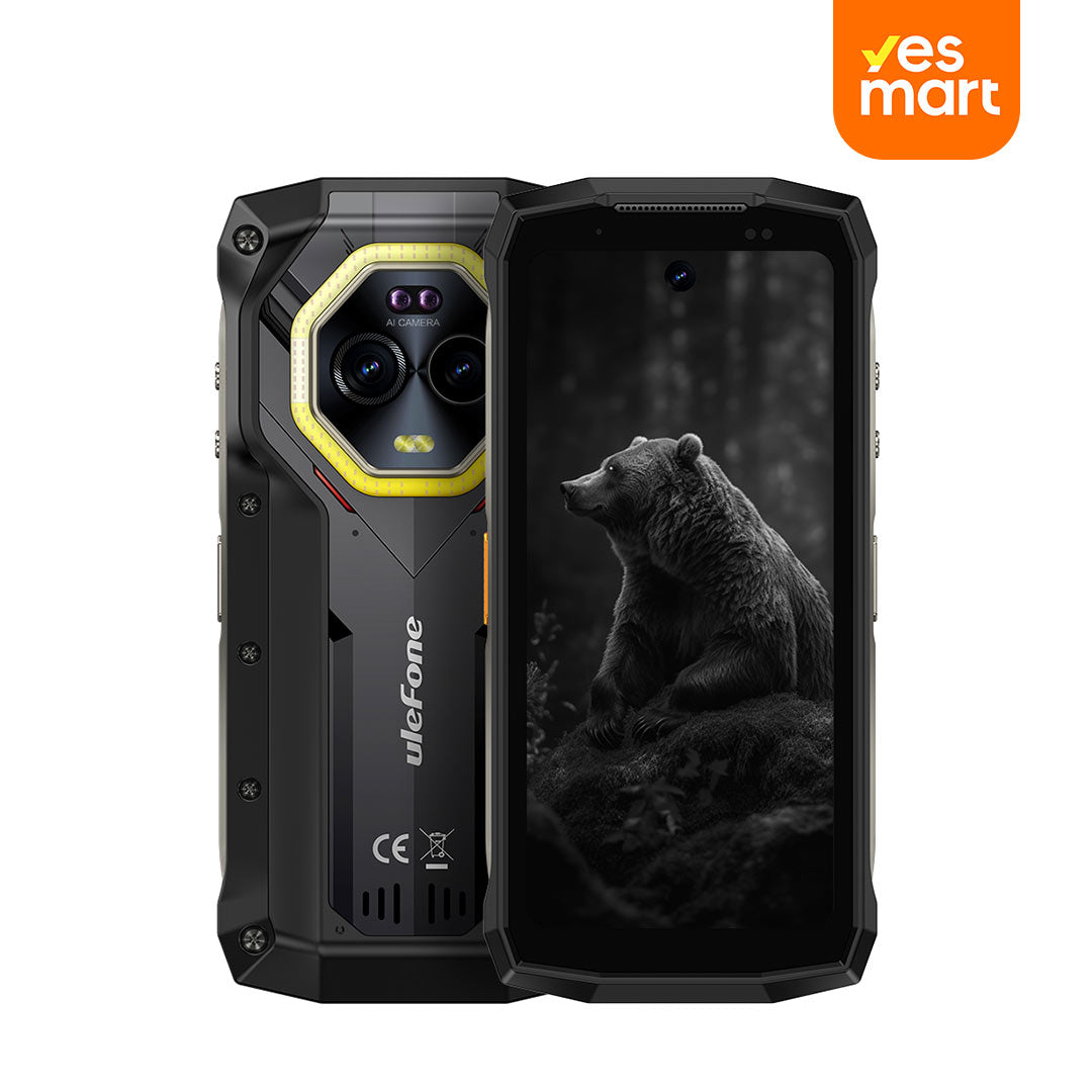 Teléfono inteligente Ulefone Armor Mini 20 Pro 5G 4.7" Rugged Phone, 64MP Night Camera, Android 14 Smartphone, 6200mAh Battery, LED Light -SP001