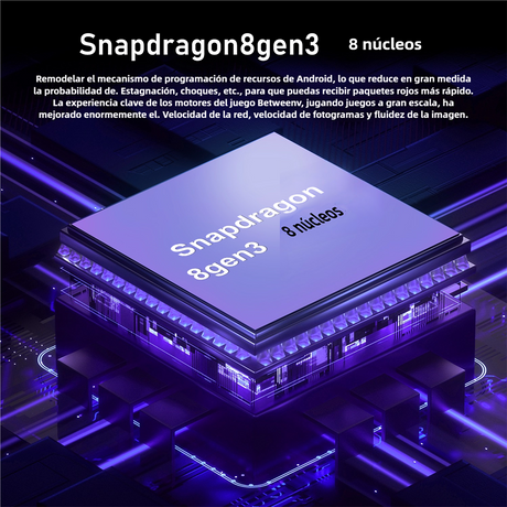 Teléfono inteligente Android 14, 3+64GB, 6.6" Pantalla, Cámara 240MP+80MP, Batería 4000mAh, Procesador Snapdragon -SP004 - Yesmart
