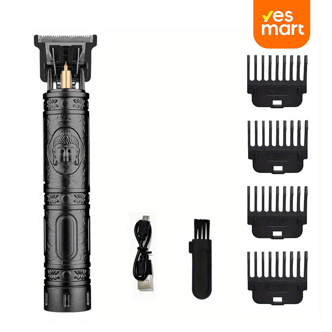 Cortadora de Pelo Profesional para Hombre, Cortadora Eléctrica Inalámbrica, Afeitadora de Barba, Máquina para Cortar Cabello, Peluquero, Estilo de Corte de Pelo  MC005