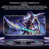 Teléfono inteligente Android 14, 3+64GB, 6.6" Pantalla, Cámara 240MP+80MP, Batería 4000mAh, Procesador Snapdragon -SP004 - Yesmart