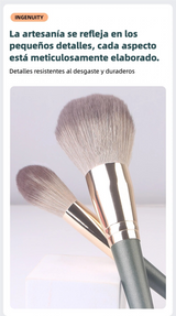 Set de 14 brochas de maquillaje | Suaves, completas, ideal para principiantes