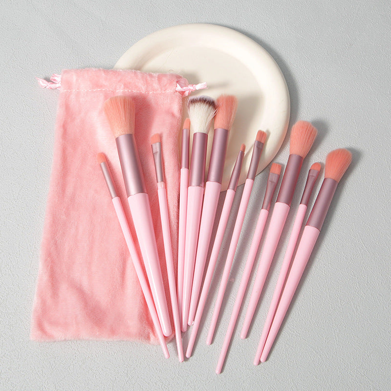 Set de 13 brochas de maquillaje | Suaves, portátiles y completas