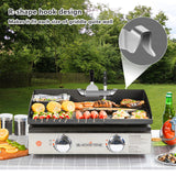 Soporte de espátulas para plancha | Acero inoxidable, compatible con Blackstone