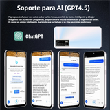 Teléfono inteligente Android 4G, 6.53'' HD, 3GB RAM+32GB ROM, Cámara 13MP+2MP, Dual SIM, Batería 3250mAh con Carga Rápida -SP006 - Yesmart