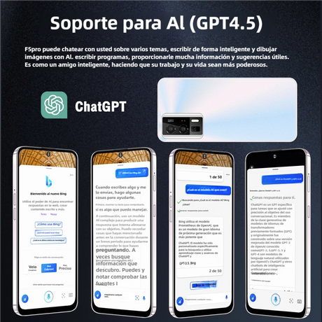 Teléfono inteligente Android 4G, 6.53'' HD, 3GB RAM+32GB ROM, Cámara 13MP+2MP, Dual SIM, Batería 3250mAh con Carga Rápida -SP006 - Yesmart