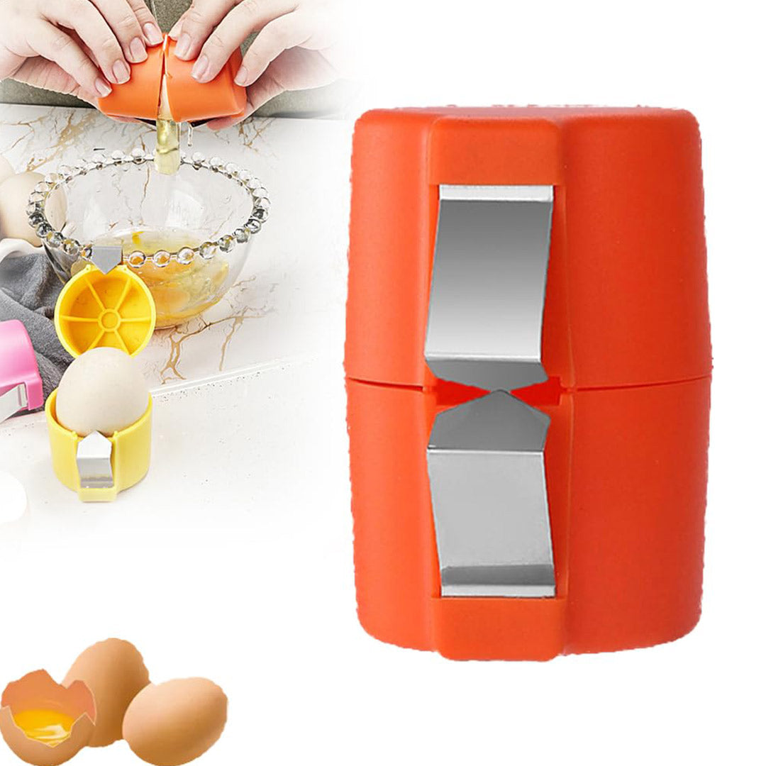 Abridor de Cáscaras de Huevo Manual, Mini Herramienta Separadora de Huevos para Huevos Cocidos Duros, Herramienta de Cocina de Mano, Práctico Cracker de Huevo para el Hogar – UC003