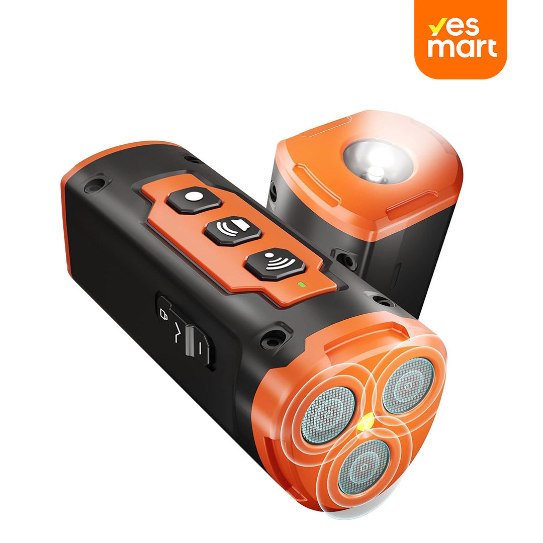 Dispositivo Ultrasónico de Control de Ladridos para Perros – Entrenador Portátil sin Descargas, Alternativa al Collar Antiladridos - DM006