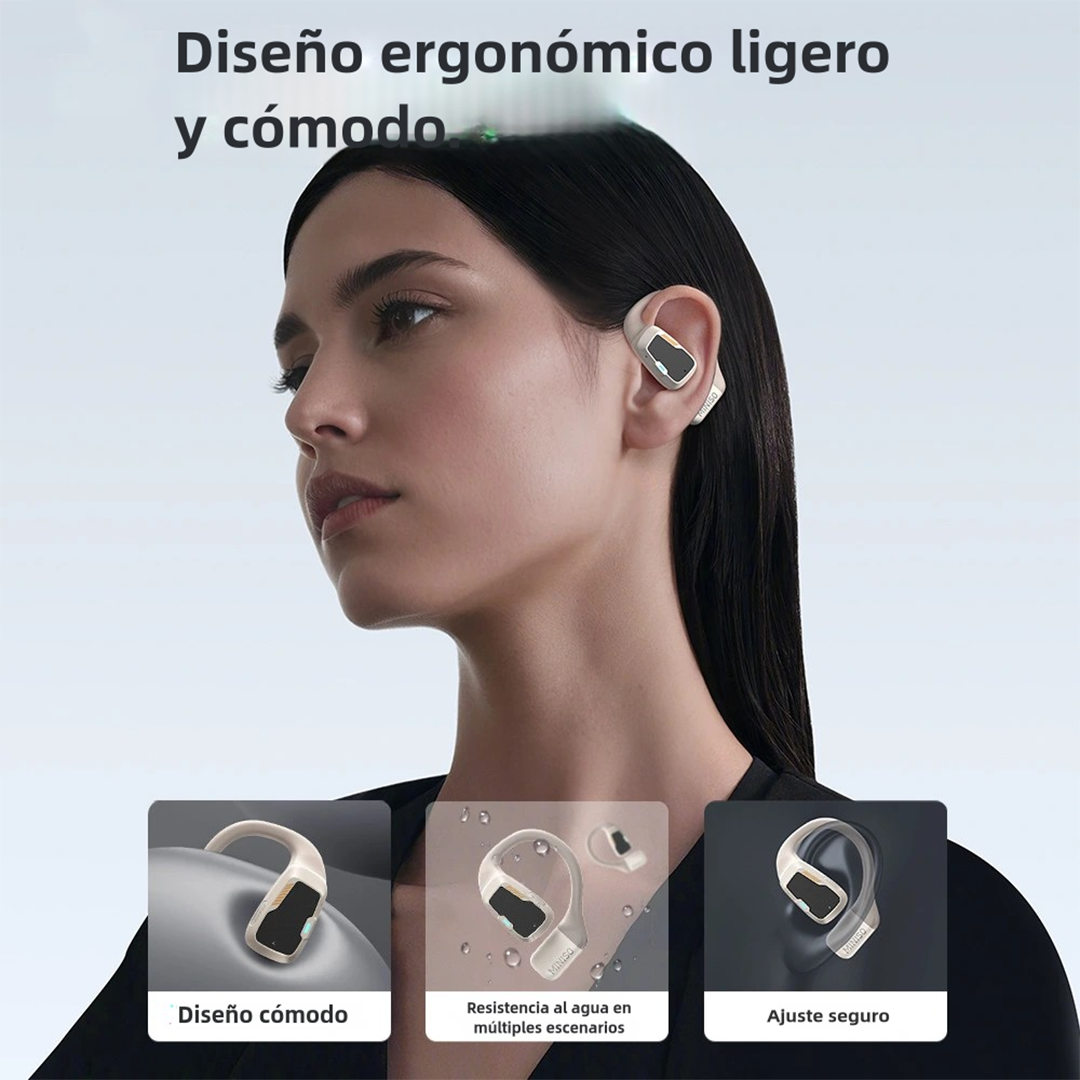 Auriculares XP6 BT5.4 con Traductor AI, ASMR, Ecualizador DIY y Pantalla Inteligente -BM034 - Yesmart