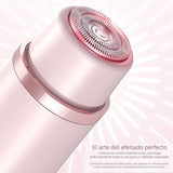 Rasuradora Eléctrica Femenina 2 en 1 Resistente al Agua – Afeitadora de Cabezal Dual para Piernas, Axilas y Línea del Bikini - MC008