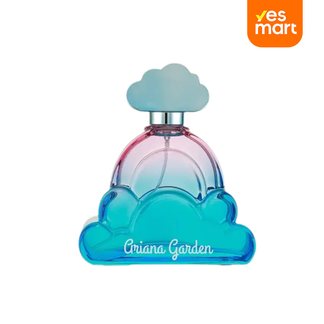 Perfume Ariana Garden Eau de Parfum 100 ml, Diseño Nube, Fragancia Dulce y Juvenil – PS002