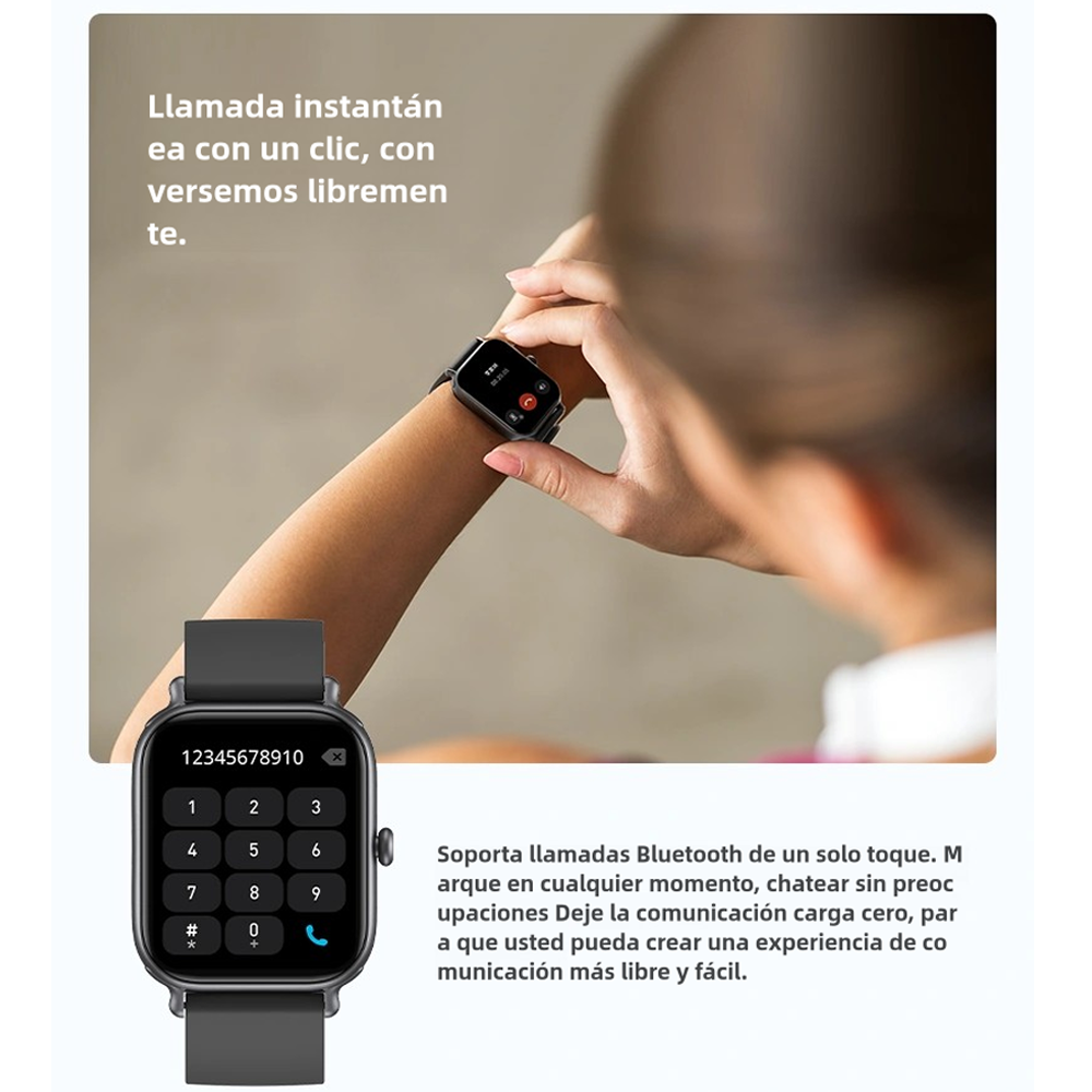 Reloj inteligente 1.95 "Bluetooth reloj deportivo inteligente - SW002 - Yesmart