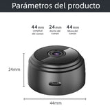 Mini Cámara HD 1080P WiFi para Niñera y CCTV para Autos y Niños - CV002