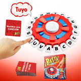 Juego de Mesa Basta – Juego de Palabras Rápidas en Español, Aprendizaje Interactivo para Niños y Adultos, Ideal para Fiestas, Reuniones Familiares y Educación – JC002