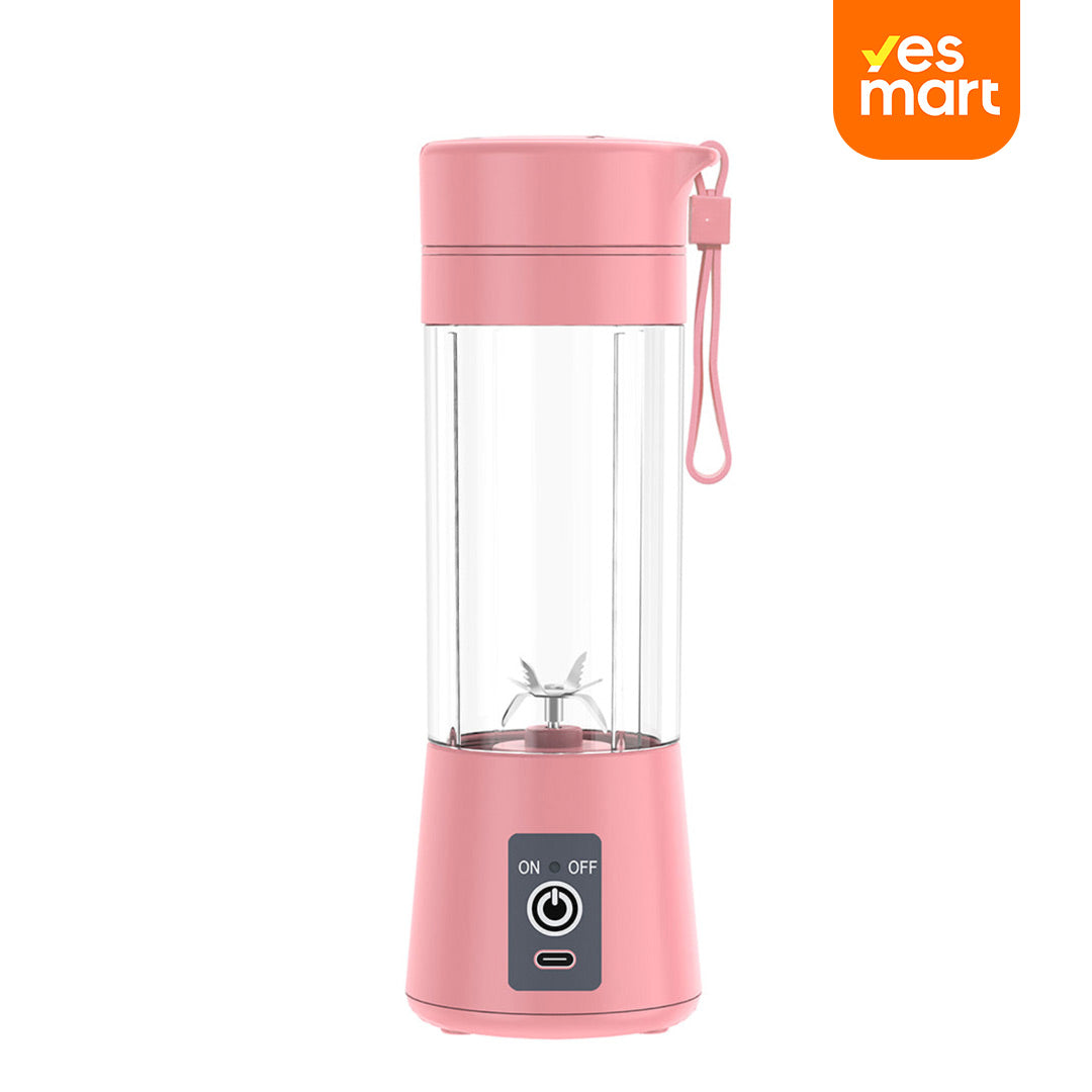 Mini Licuadora Portátil USB-C Recargable 12 Oz, Sin BPA, para Batidos y Smoothies, con Tapa a Prueba de Fugas - EJ002