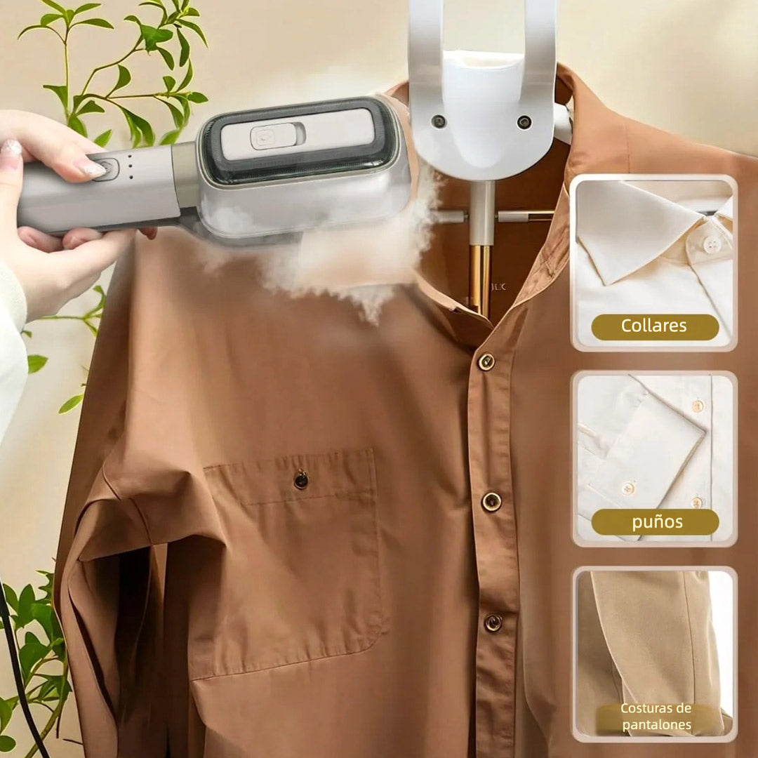 Plancha de Vapor Portátil 3 en 1 para Ropa – Mini Plancha de Mano de 1000W con Calentamiento Rápido y Vapor Continuo - SE009