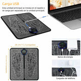 Masajeador de Pies Portátil – Alivio Relajante con 6 Modos, Pulso Profundo, 15 Minutos de Masaje Personalizado, Pantalla y Control Fácil – PR005